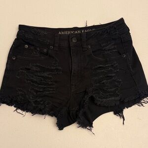 American Eagle Distressed Jean Shorts